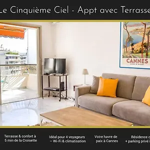 Appartement The Fifth Sky - Terrace & Parking Near Sea, Cannes